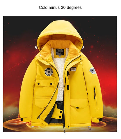 Winter Skiing Suit for Boys and Girls, Waterproof Polyester