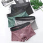Men's Cotton Boxer Shorts Underwear 4Pcs Set