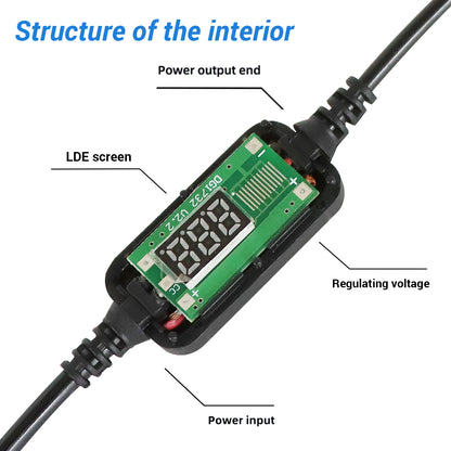 5V 2A USB to 12V Cigarette Lighter Socket Adapter