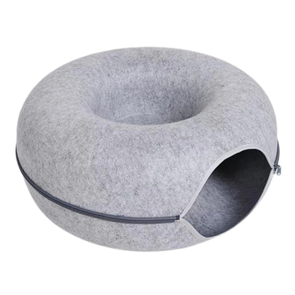 B-Tunnel Cat Bed Interactive Tunnel Felt Indoor Toy