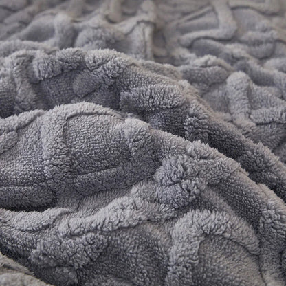 Thick Winter Warm Blanket Artificial Lamb Cashmere