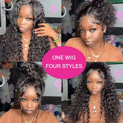 30 Inch Deep Wave Lace Front Wig Human Hair