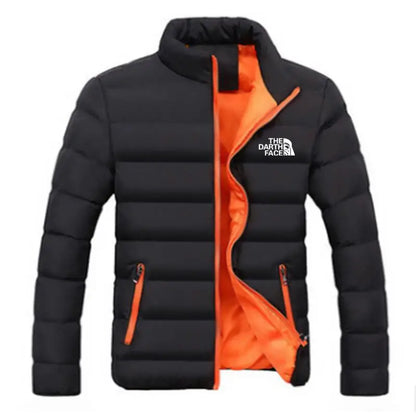 Men's Casual Printed Cotton Parka Jacket