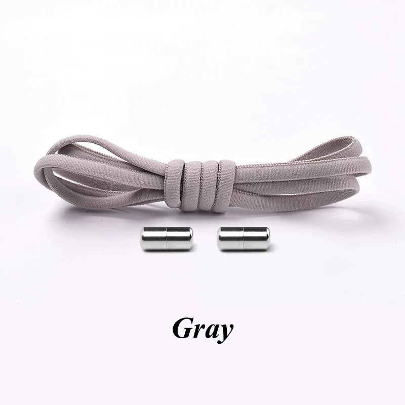 Round Elastic No Tie Shoelaces for Kids and Adults