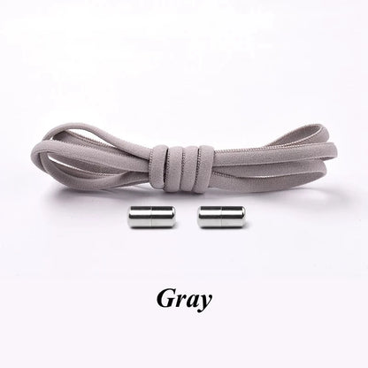 Round Elastic No Tie Shoelaces for Kids and Adults
