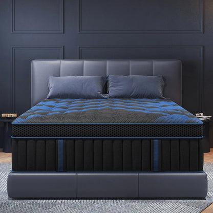 12 Inch Gel Memory Foam Hybrid Pocket Spring Mattress