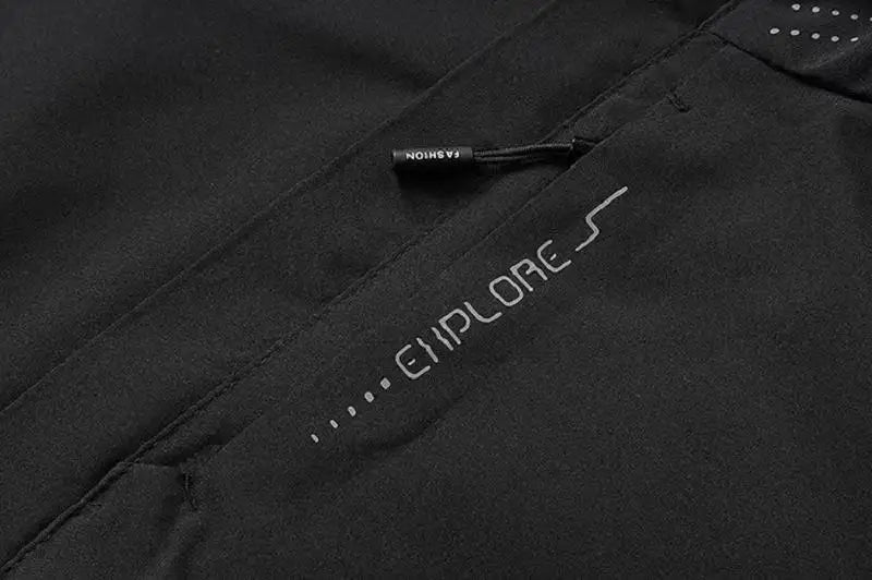 Men's Lightweight Waterproof Hooded Rain Jacket