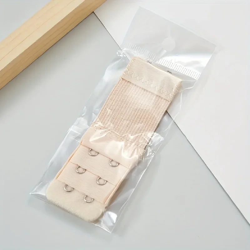 2 Hooks Elastic Bra Extenders for Women, Polyester