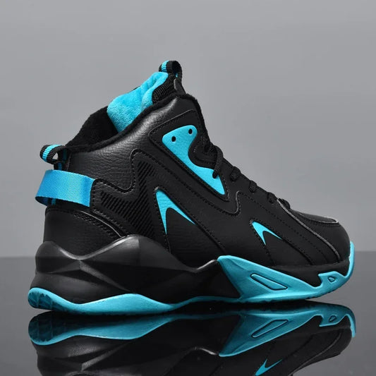 Men's Breathable Casual Sneakers with Lace-Up Closure