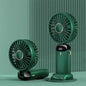 Portable Rechargeable Handheld Fan with LED Display