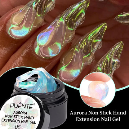 Clear 3D No Wipe Sculpture Gel Nail Polish 15ML