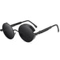 Metal Alloy Round Sunglasses for Men
