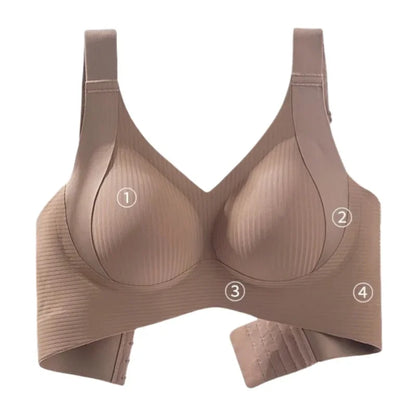 3-Pack Women's Push-Up Seamless Bralette M-4XL
