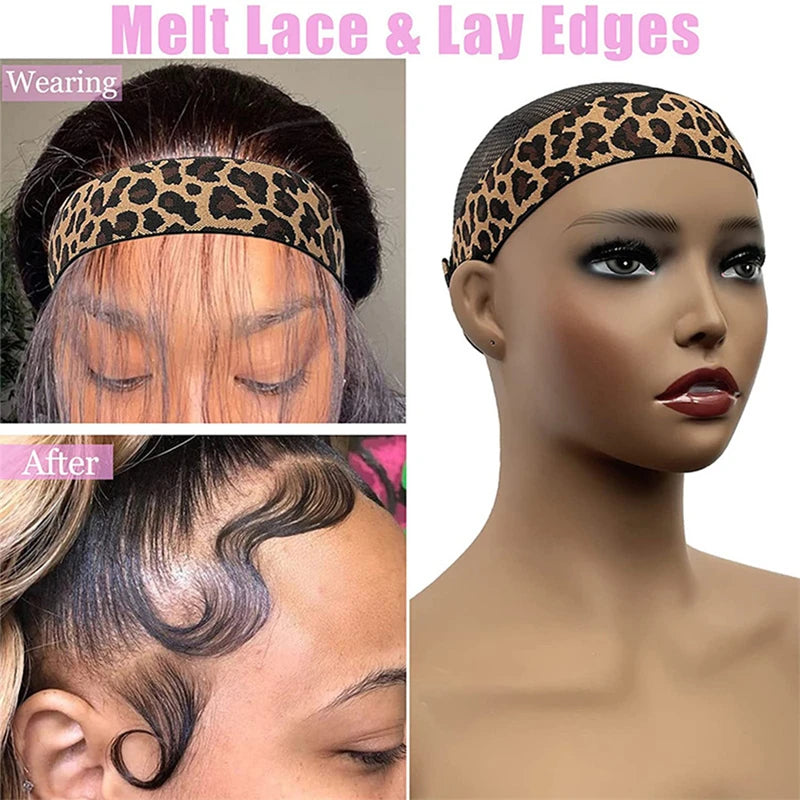 Elastic Band for Wig Edges Adjustable Melt Band