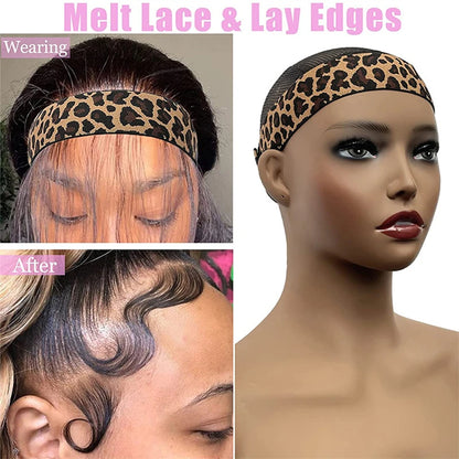 Elastic Band for Wig Edges Adjustable Melt Band