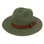 Straw Panama Sun Hat for Women Beach Leisure