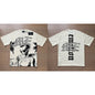 Mixed Emotion Cotton T-Shirt for Couples with Angel Print