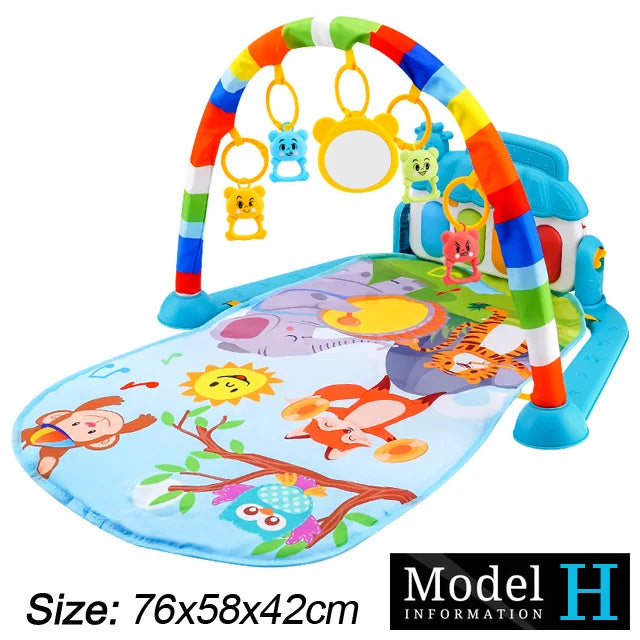 Baby Fitness Stand Music Play Gym Activity Toy
