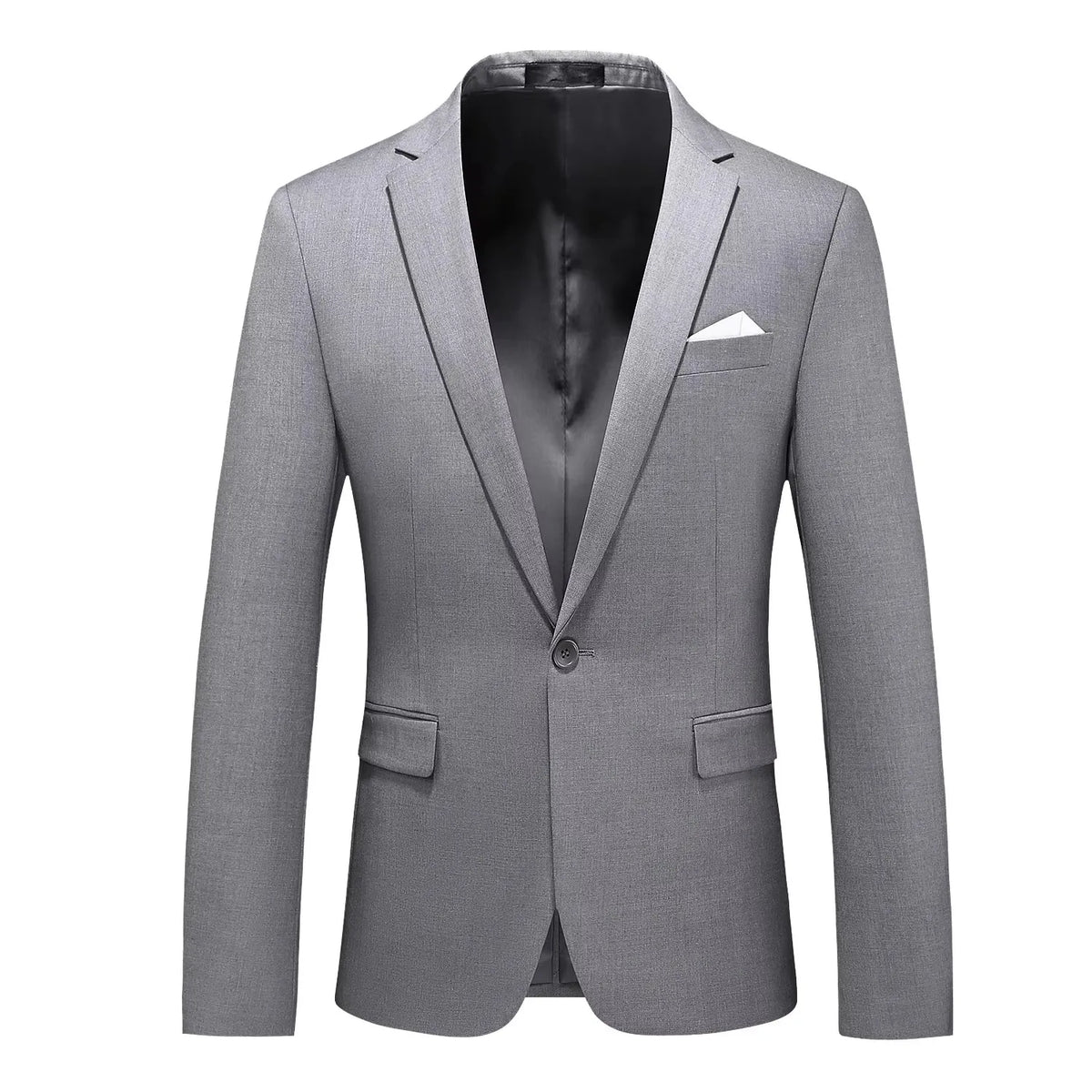 Bright Green Men's Blazer, Polyester Slim Fit Jacket