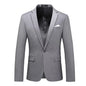 Bright Green Men's Blazer, Polyester Slim Fit Jacket