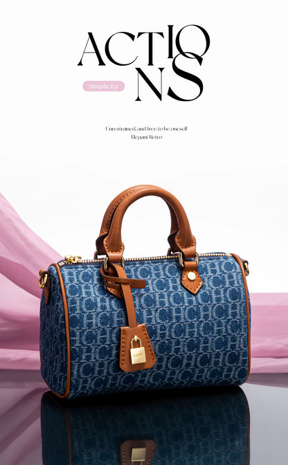 Women's Casual PU Messenger Bag with Saddle Shape