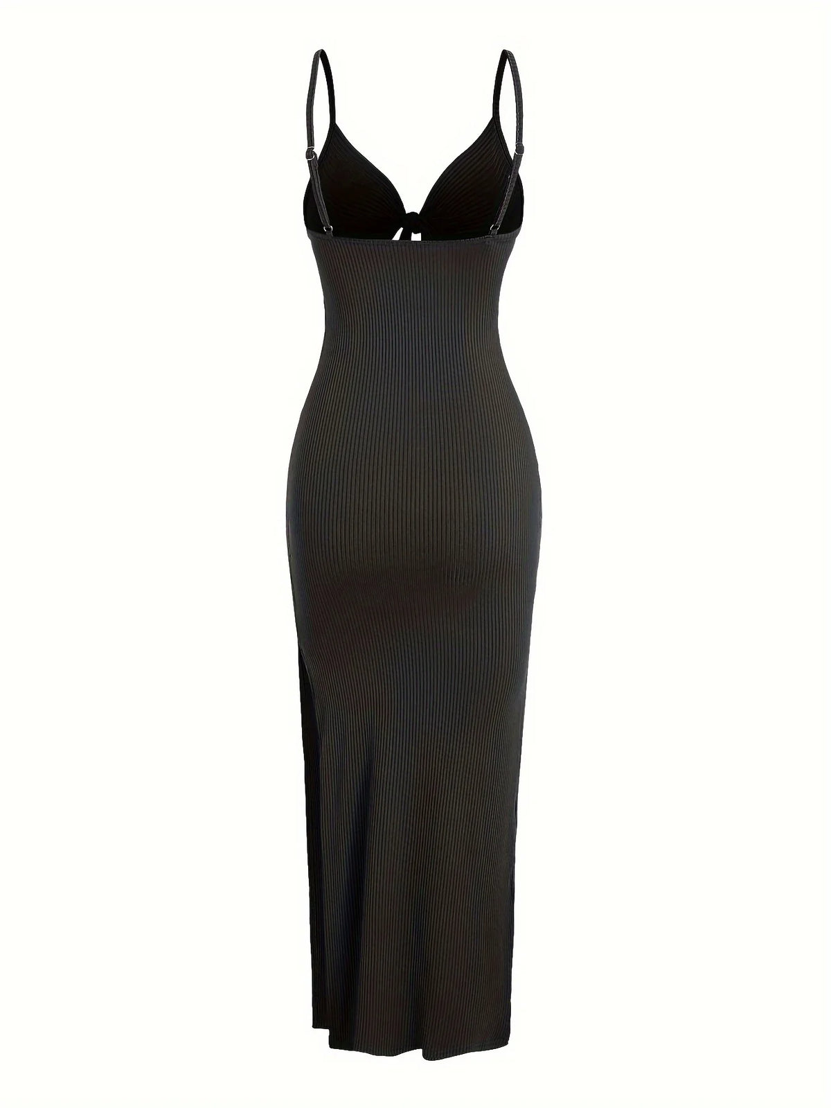 Knit Backless Sleeveless Dress for Women