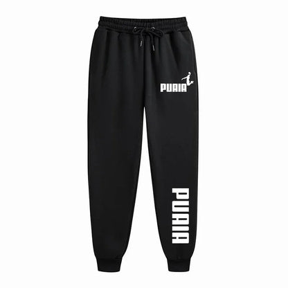 Men's Printed Hooded Sweatshirt and Pants Set