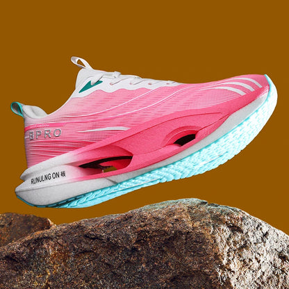 Men's Casual Running Shoes with Fabric Upper