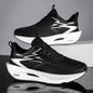 Men's Breathable Mesh Running Sneakers Black