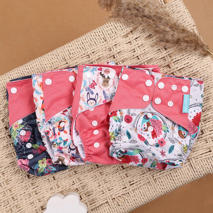 Happyflute Eco-Friendly Cloth Diaper Set for Babies