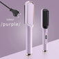 Electric Hot Comb Straight Hair Straightener Brush