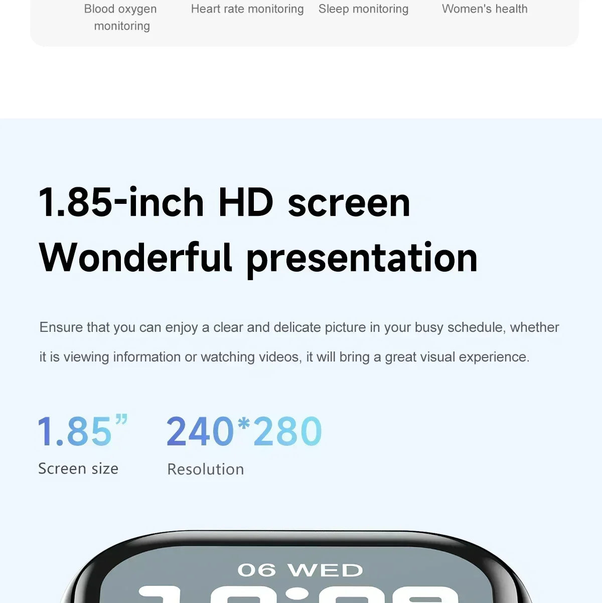 GPS Smart Watch with Heart Rate Monitor and Bluetooth Call