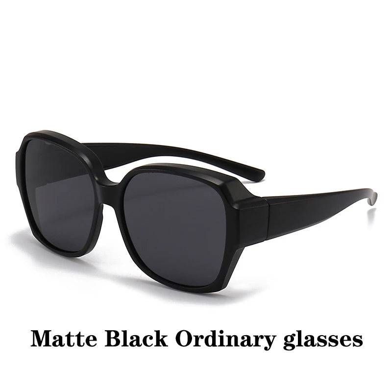 Round Polarized Sunglasses for Prescription Glasses