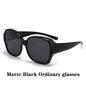 Round Polarized Sunglasses for Prescription Glasses