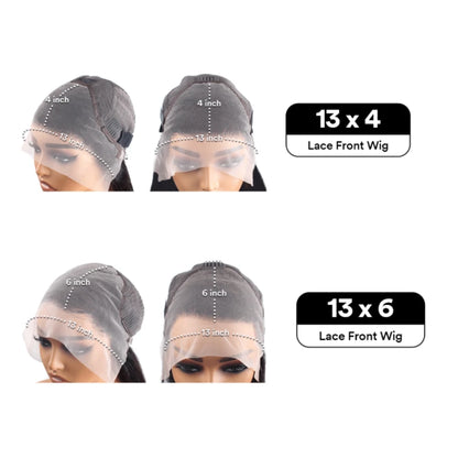 Body Wave Lace Front Wig Human Hair 30 40 Inch