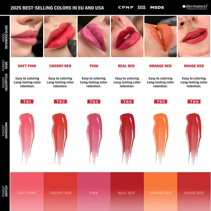 FAMISOO 5ML Permanent Makeup Pigment for Lips and Eyebrows
