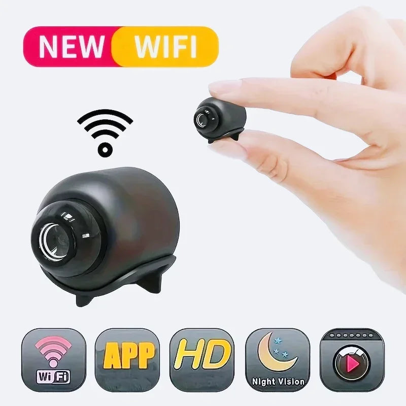 Wireless WiFi 1080P HD Mini Camera with Night Vision