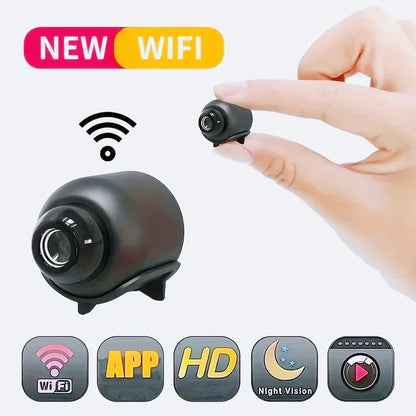 Wireless WiFi 1080P HD Mini Camera with Night Vision
