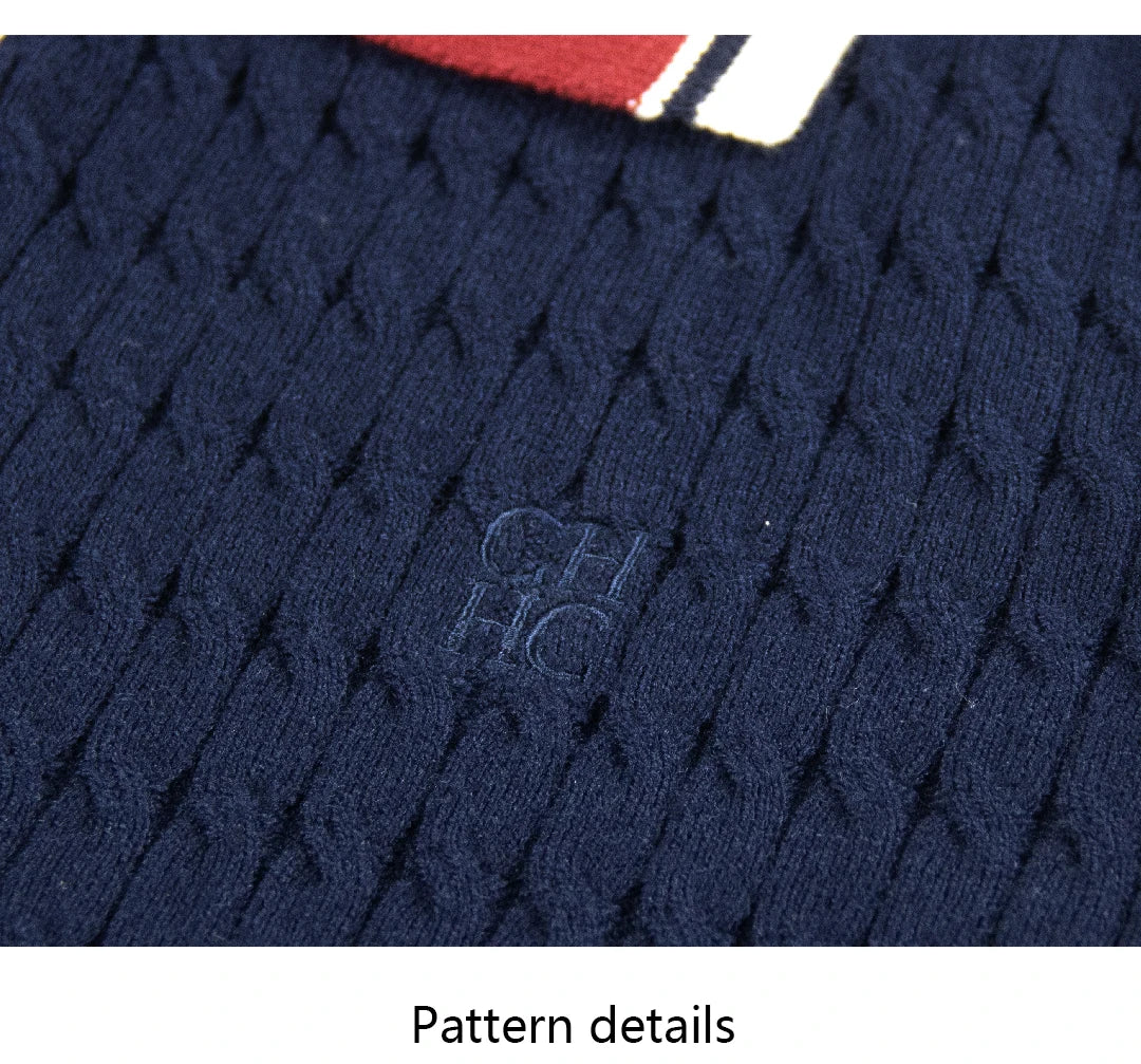 Embroidered Knit Polo Shirt Women Short Sleeve Cotton