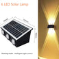 Solar Wall Lamp Waterproof Outdoor Garden Light