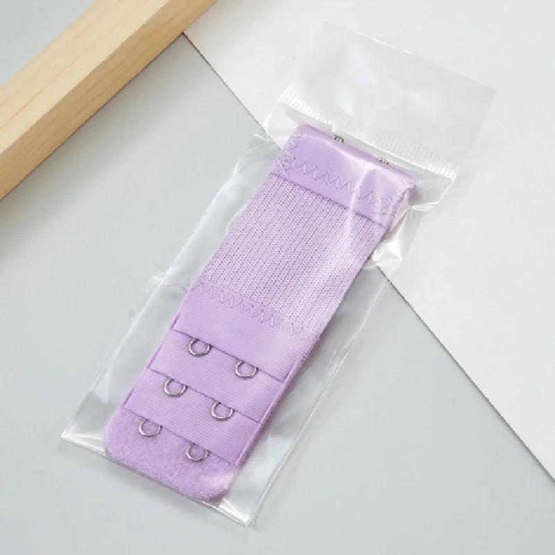 2 Hooks Elastic Bra Extenders for Women, Polyester