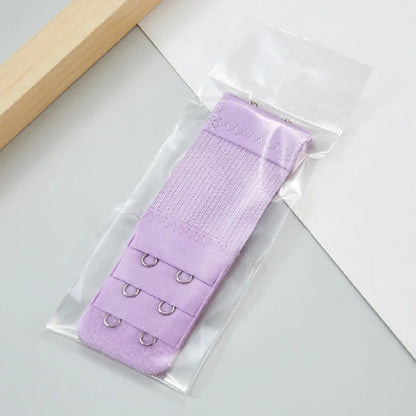 2 Hooks Elastic Bra Extenders for Women, Polyester