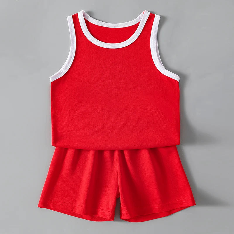 Children's Quick-Drying Sports Suit Casual Mixed Color Set