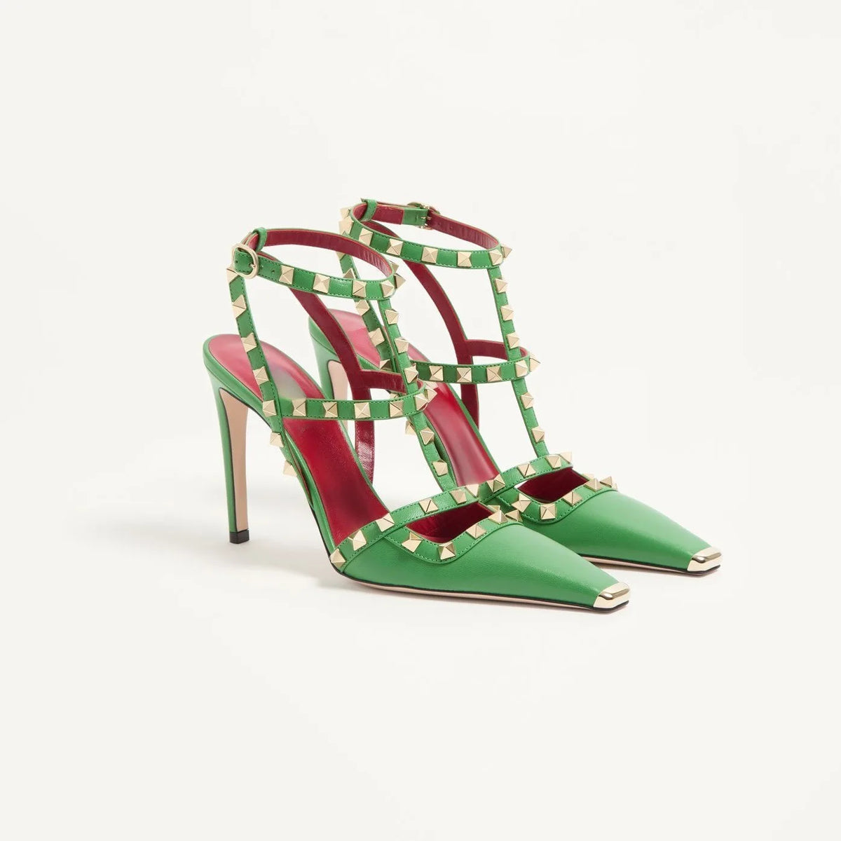 Summer High-Heeled Rivet Women's Sandals
