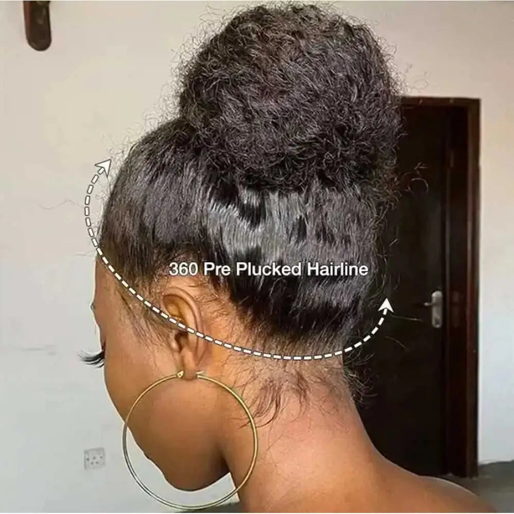 30 Inch Deep Wave Lace Front Wig Human Hair