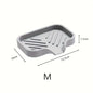 Silicone Kitchen Sink Faucet Mat and Tray