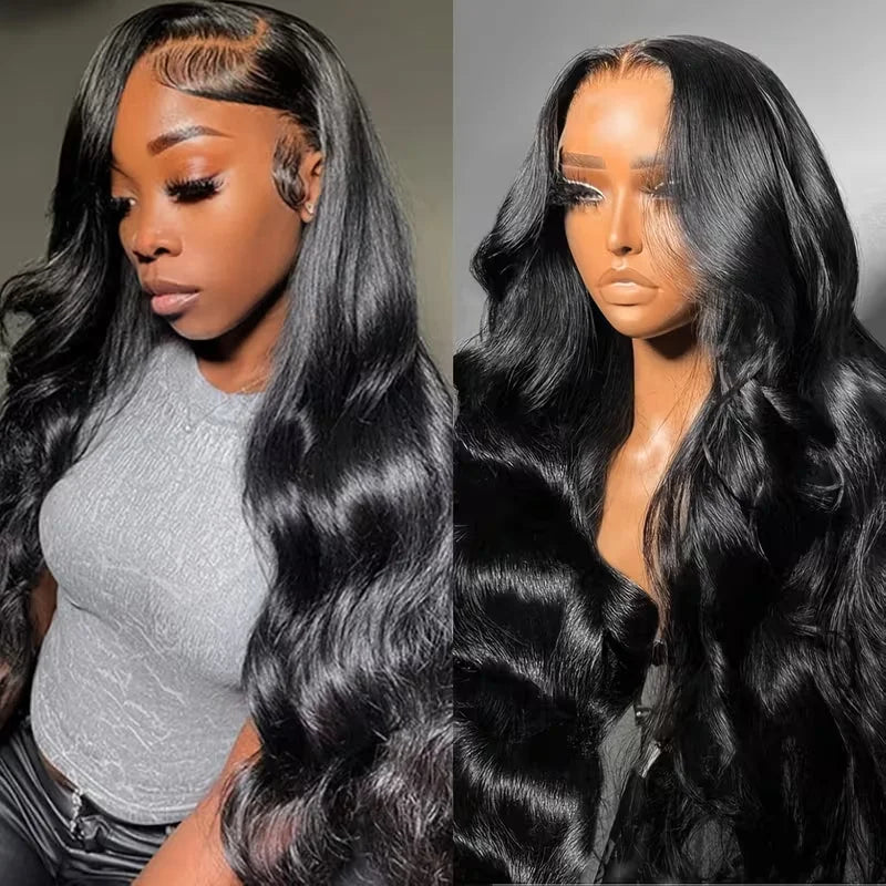 40 Inch Body Wave Human Hair Lace Front Wig