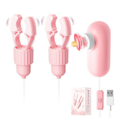 Vibrating Nipple Clamps for Women