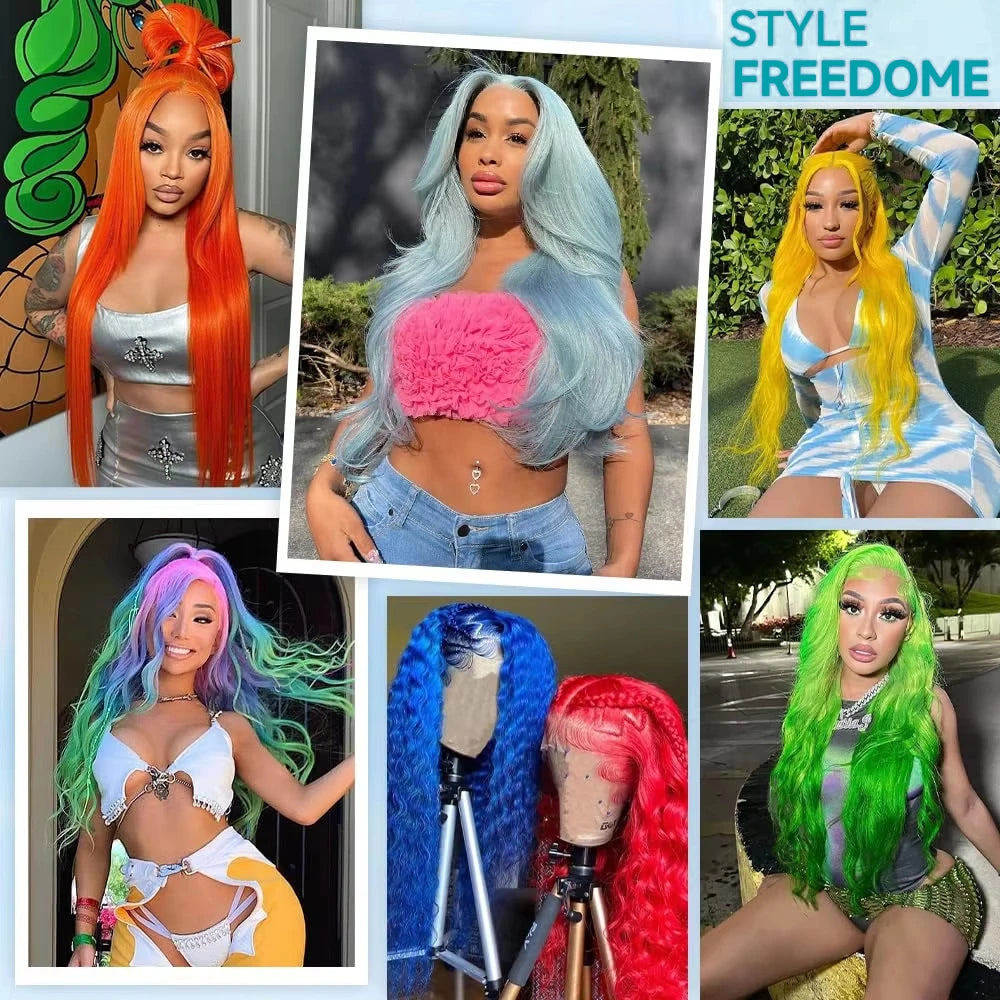 613 13x6 Lace Front Wig Human Hair Body Wave Blonde