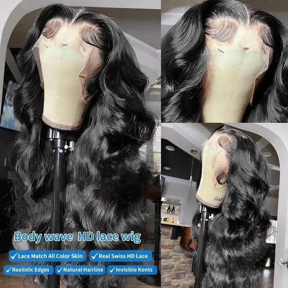 Body Wave 13x6 Lace Front Wig Human Hair Brazilian